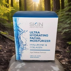 Skin Aesthetics Ultra Hydrating Facial Moisturizer Hyaluronic + Collagen Anti-Age - Bild 1 von 4