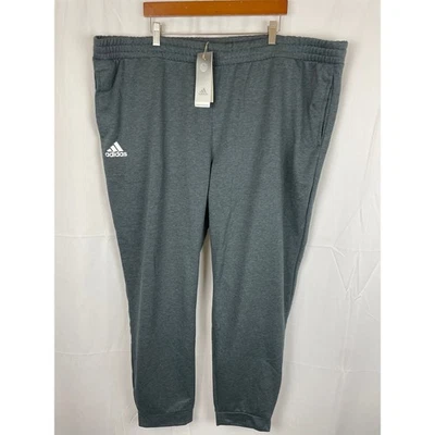 Pantalón Jogger Adidas Essential Algodón Polar Gris Carbón Oscuro HE2610 Talla 2XL Foto 1 de 4
