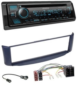 Kenwood Bluetooth USB CD MP3 DAB Autoradio für Smart ForTwo 450 blau ohne Metall - Bild 1 von 6