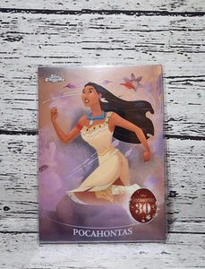 Topps Chrome Disney 2025 #PH-1 Carta 30° Anniversario Pocahontas - Foto 1 di 2