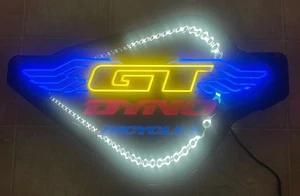 RARE Vintage GT Dyno Bicycles Dealer Lighted Sign Fallon E-Glas 1990s WORKING - Picture 1 of 18