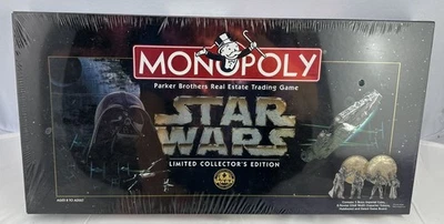 1997 Monopoly Game Star Wars Trilogy Collectors Edition Parker Brothers Sealed - Image 1 of 2
