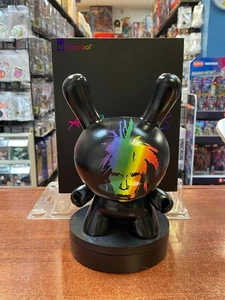 Andy Warhol Fright Wig Self-Portrait 8" (KidRobot, Masterpiece Dunny) OPEN BOX - Picture 1 of 16