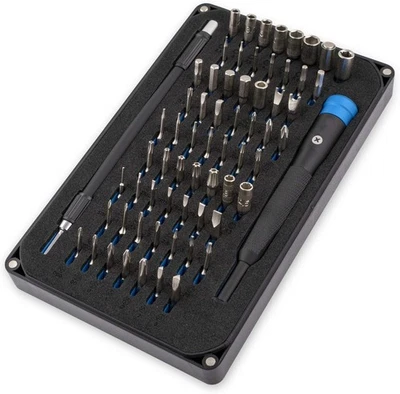 JVMAC Mako Precision Bit Set 64-Piece Driver Kit Tablet Phone PC Repair Tools - Image 1 of 4