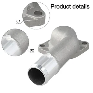 For Engine Repair Thermostat Housing Thermostat Cover Metal Construction - Picture 1 of 12
