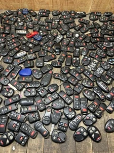 Lot 227 Random Key Fobs NISSAN KIA CHEVY FORD MERCEDES VW ETC - Picture 1 of 12