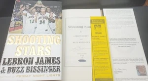 AUTOGRAPHED James SIGNED Book Shooting Stars AUTOGRAPH UDA AUTO Upper Deck COA - Picture 1 of 6