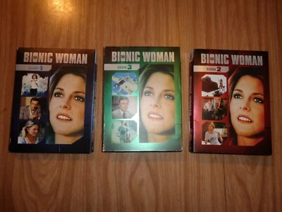 BIONIC WOMAN SEASON 1, 2, and 3. IT'S A BIONIC BLOW OUT!  L@@K Foto 1 de 3
