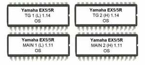 Yamaha EX5/EX5R - Version 1.11 [Main ] / 1.14 [TG] Upgrade OS Firmware Update