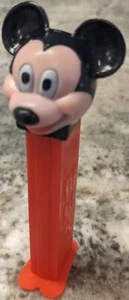 Vintage Mickey Mouse Pez Dispenser with feet, Made in Hungary - Picture 1 of 5