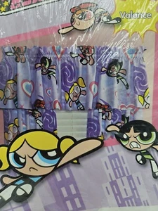 New Powerpuff Girls Vintage Window Valance 84x15 Purple- MULTIPLE AVAILABLE - Picture 1 of 4