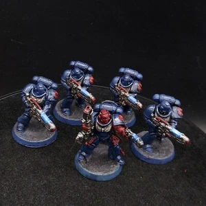 Well Painted Warhammer 40k Crimson Fists primaris hellblasters ×5 GW - Picture 1 of 3