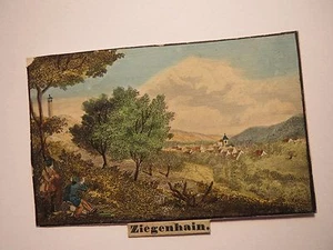 Ziegenhain - links 2 Studenten ? - altes Bild / Studentika Jena - Picture 1 of 2