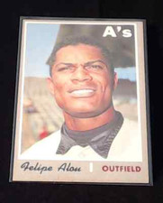 1970 Topps Felipe Alou #434 Oakland Athletics Nice Look!!!