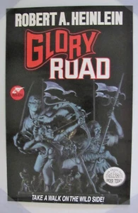 Robert A. Heinlein, GLORY ROAD 1993 promotional poster for TPB   Condition: VFN+ - Picture 1 of 3