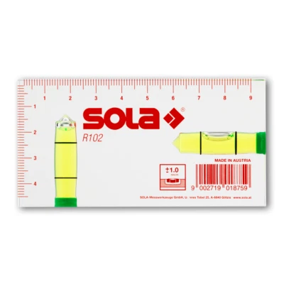 Sola 1616101 R102 Plastic Spirit Level, Transparent - 5 PCS - Brand New - Image 1 of 4