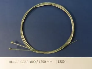 1 juego de cables interiores Huret Gear (800 / 1250) bicicleta / NOS L'eroica - Imagen 1 de 3