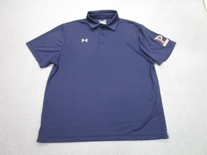 Pepperdine Waves Shirt Mens L Blue Under Armour Team Issue Polo College Adult - Picture 1 of 9
