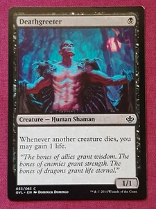 Magic The Gathering DUEL DECKS ANTHOLOGY GARRUK VS LILIANA DEATHGREETER card MTG - Picture 1 of 2