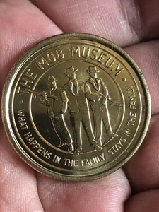 Advertisement Souvenir Medal - Mob Museum - Las Vegas, Nevada - Picture 1 of 9