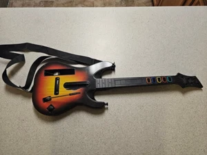 Nintedo Wii Guitar Hero Red Octane Sunburst Wireless Controller Model 95455.805 - Picture 1 of 7