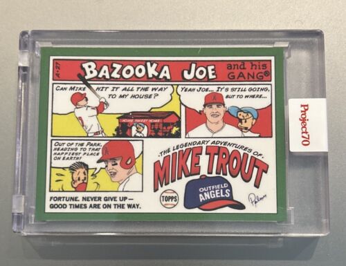 2021 Topps Project 70 Mike Trout #712 by Brittney Palmer