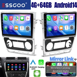 Android14 Autoradio für Skoda Octavia II 2008-2013 4+64G Carplay SAT NAVI GPS BT - Bild 1 von 13