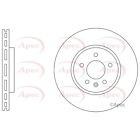 Apec Front Brake Discs Vented 321Mm Pair For Vauxhall Insignia B 2.0 T
