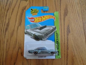 Hot Wheels HW Workshop: 2014 Heat Fleet '68 Grey Dodge Dart (211/250) - New - Picture 1 of 5