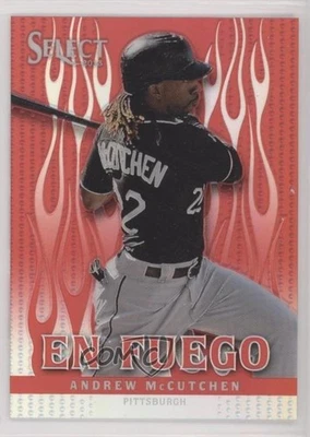 Panini Select En Fuego Silver Prizm Andrew McCutchen 2013 #EF7 Foto 1 de 2