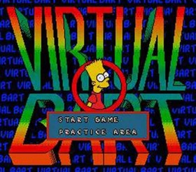 Virtual Bart - Sega Genesis Game Only