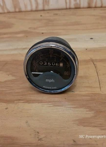 Vintage Honda S65 SPORT 65 S 65 Speedometer OEM Original HONDA 3506 Miles - Picture 1 of 6