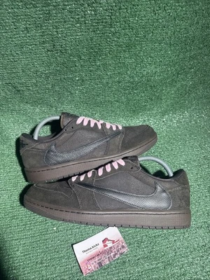 Talla 9 - Travis Scott x Air Jordan 1 Retro OG SP Bajo Terciopelo Marrón Foto 1 de 4