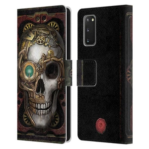 OFFICIAL ANNE STOKES STEAMPUNK LEATHER BOOK WALLET CASE FOR SAMSUNG PHONES 1 - Picture 1 of 14