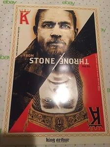 NEU King Arthur Film Legende des Schwertes 2017 11,5""x17"" POSTER PROMO Jax Teller - Bild 1 von 2