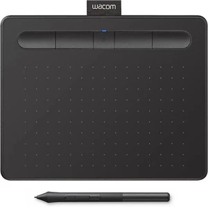 NEW Wacom Intuos Wireless Graphics Drawing Tablet small Black - Picture 1 of 8