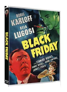 Black Friday NEW Cult Blu-Ray 2-Disc DVD Combo Set Arthur Lubin Boris Karloff - Picture 1 of 1