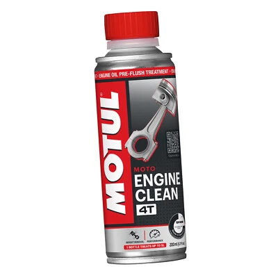 MF1746 Motul Engine Clean Moto Additivo Pulitore Lavaggio Olio Motore 200 ml