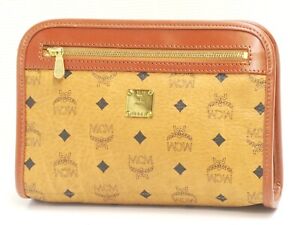 Auth MCM MUNCHEN Clutch bag Carrying Pouch 18683117