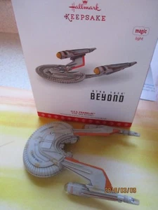 HALLMARK 2017 STAR TREK USS FRANKLIN MAGIC ORNAMENT BIN 10 - Picture 1 of 7
