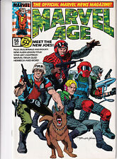 MARVEL AGE Vol. 1 #56 November 1987 MARVEL Comics - Marvel News Magazine