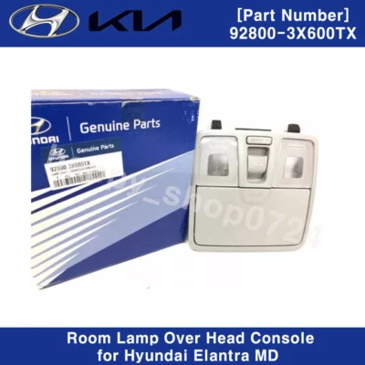 Lámpara de habitación Express OEM sobre consola principal para Hyundai Elantra MD 2014-2016 Foto 1 de 3