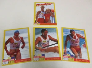 Baywatch & Uncle Tobys - 4 Super Series Cards - Z3688, 3695, 3704 & 3907 - 1996 - Picture 1 of 6