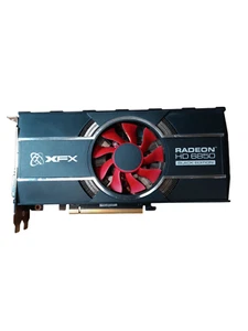XFX Radeon Hd 6850 Black Edition Graphics Card 1GB tested working great - Picture 1 of 6
