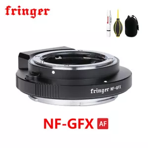 Fringer NF-GFX Auto Focus Lens Adapter Nikon F mount Lens to Fujifilm Fuji GFX G - Picture 1 of 13