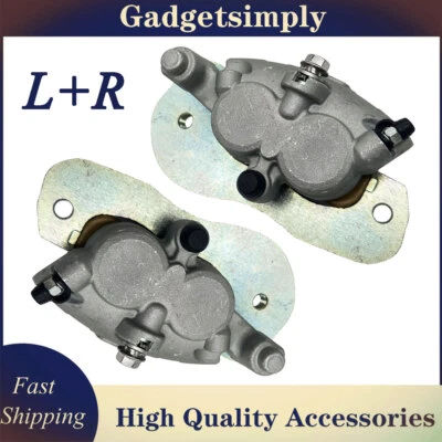 2x Pinzas de freno delanteras y pastillas sinterizadas para Can-Am Maverick Sport Trail X3 Turbo Foto 1 de 4