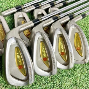 MARUMAN MAJESTY MAG350 8pcs Iron Set 5-9/PAS Flex-S N.S.PRO950 GH No H/C F/S - Picture 1 of 8