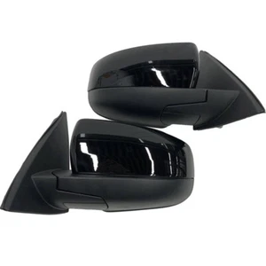 Car Rear Side Door Mirror Set for BMW X5 E70 3Pins 2007-2013 Black - Picture 1 of 6