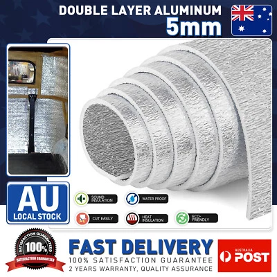 5MM Sound Deadener No Adhesive Heat Insulation Mat For HOLDEN CAPRICE 2003 - image 1 of 4