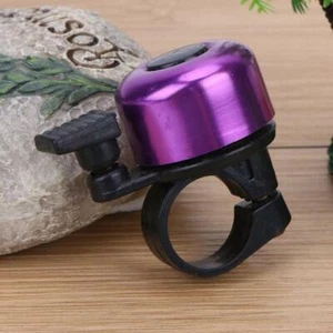 FLICK BELL RINGER Bike Bicycle safety chrome aluminum handle bar frame handlebar - Picture 1 of 21